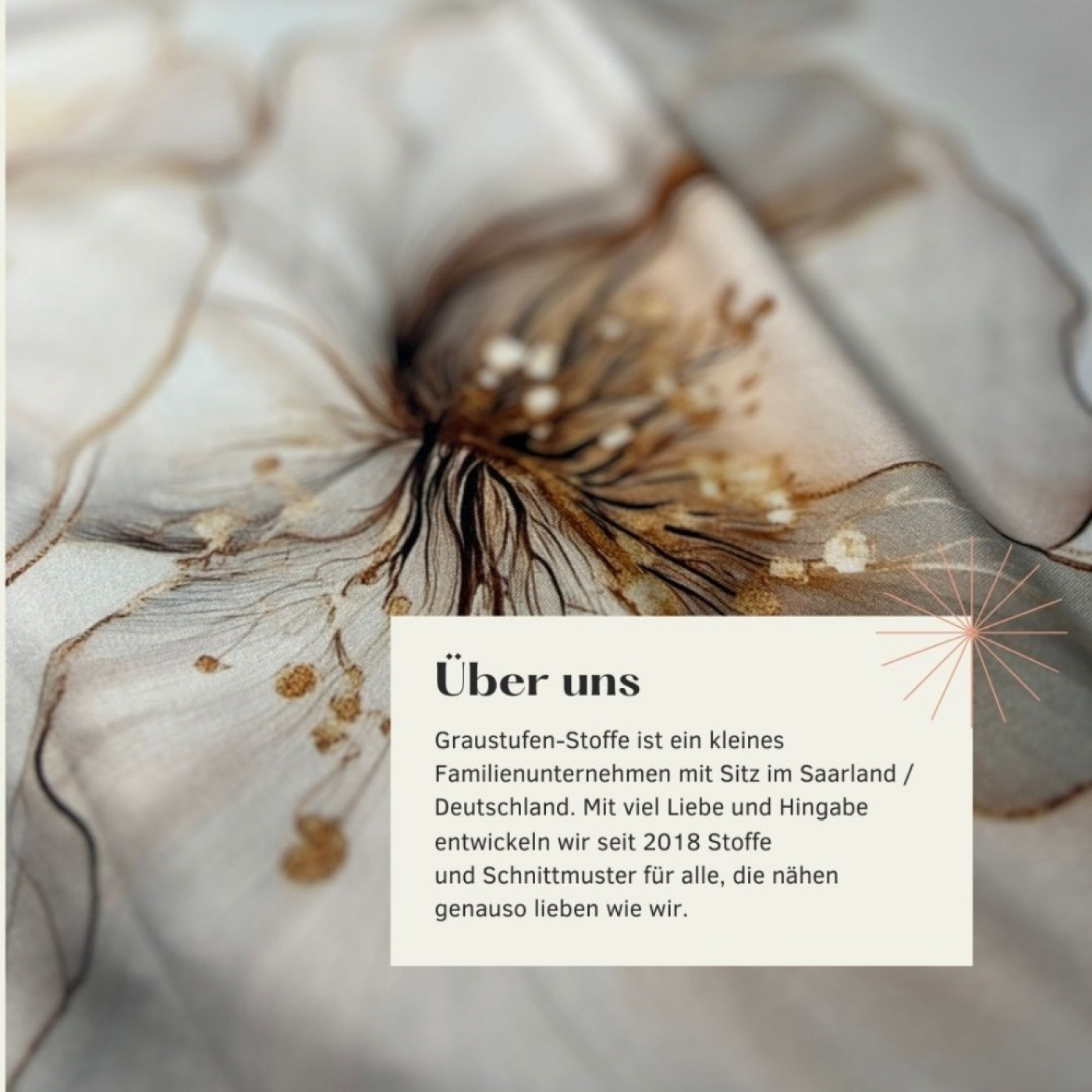 Reststück 200 cm, Bio Viskosejersey mit Überbreite (Stoffbreite ca. 170 cm): Eigenproduktion Traumstoff von Graustufen-Stoffe